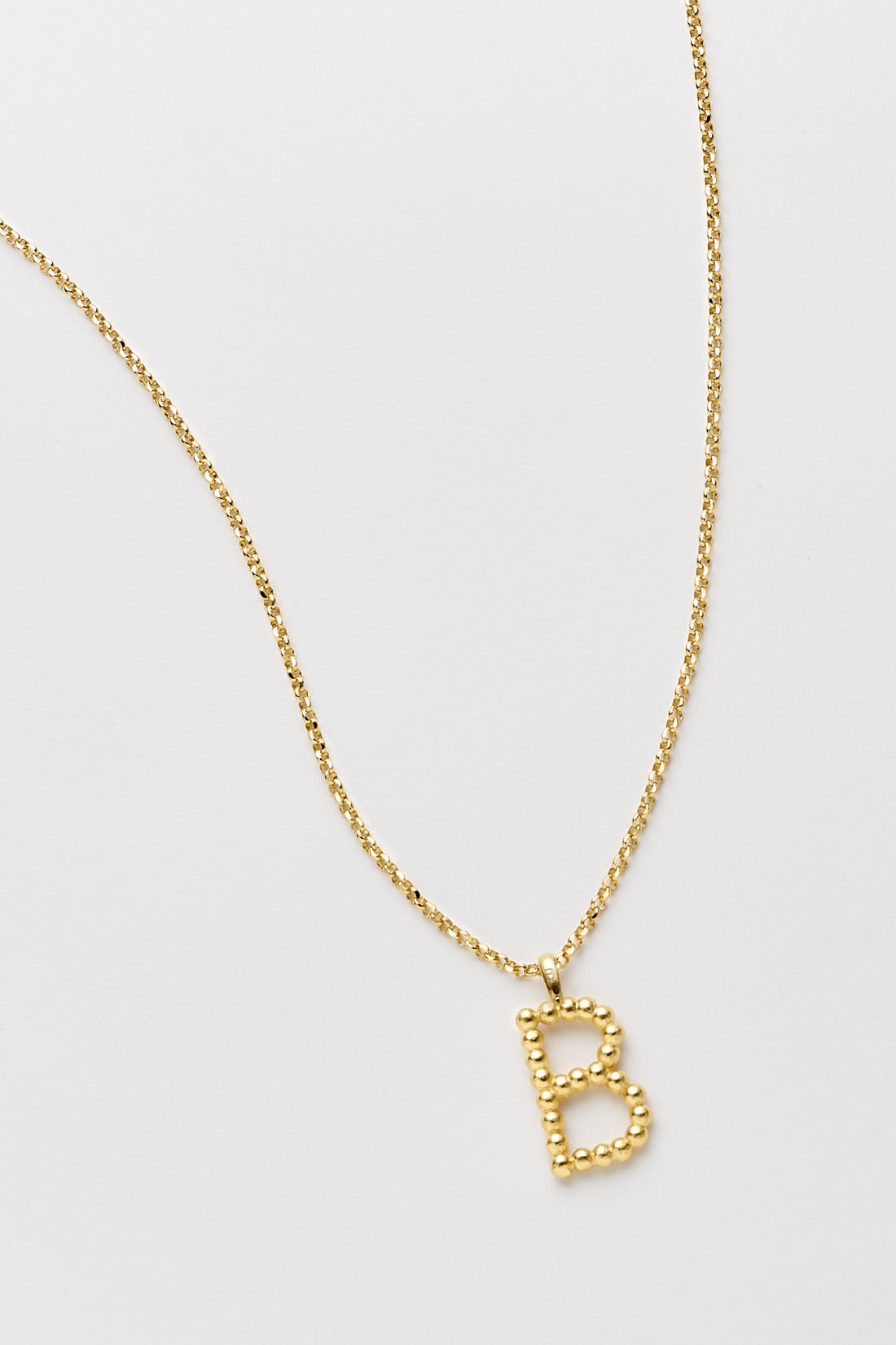 Collana con Pendente Lettera Piccola