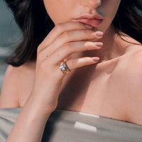 Tosca Moissanite Ring