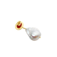 Pearl Earring Ruby