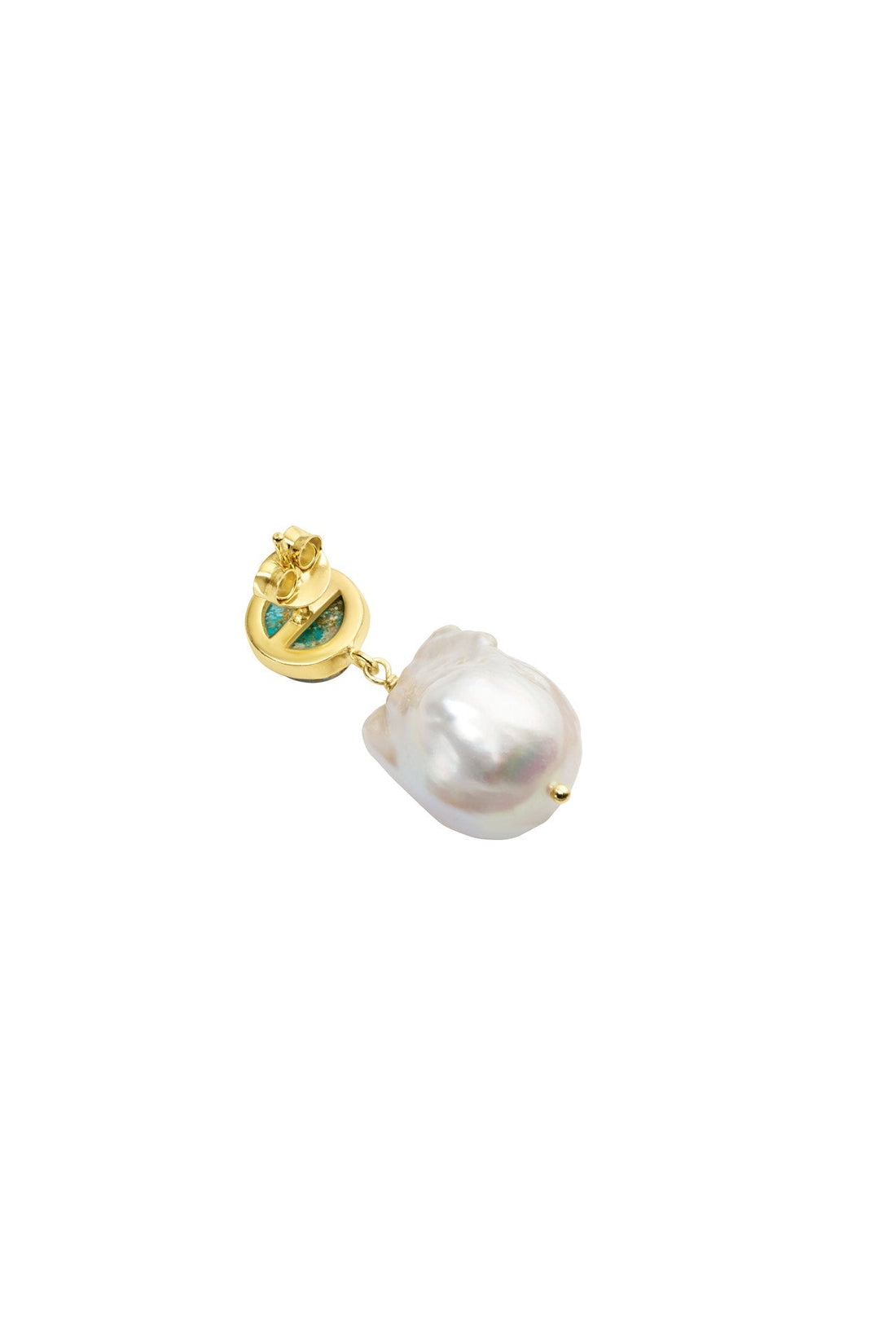 Pearl Earring Turquoise