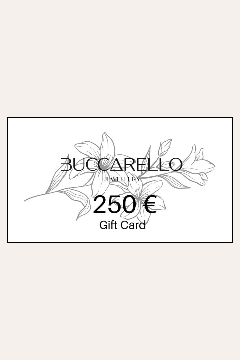 Buono Regalo Gioielleria Buccarello