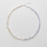 Chalcedony Two stories Necklace