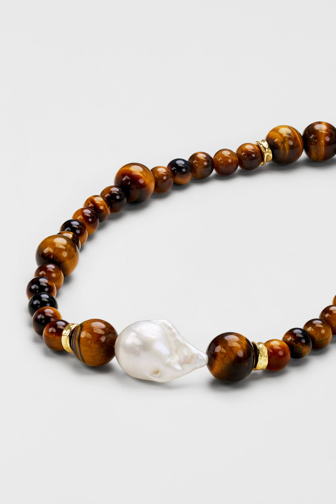Evelyn Tiger eye Necklace