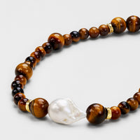 Evelyn Tiger eye Necklace