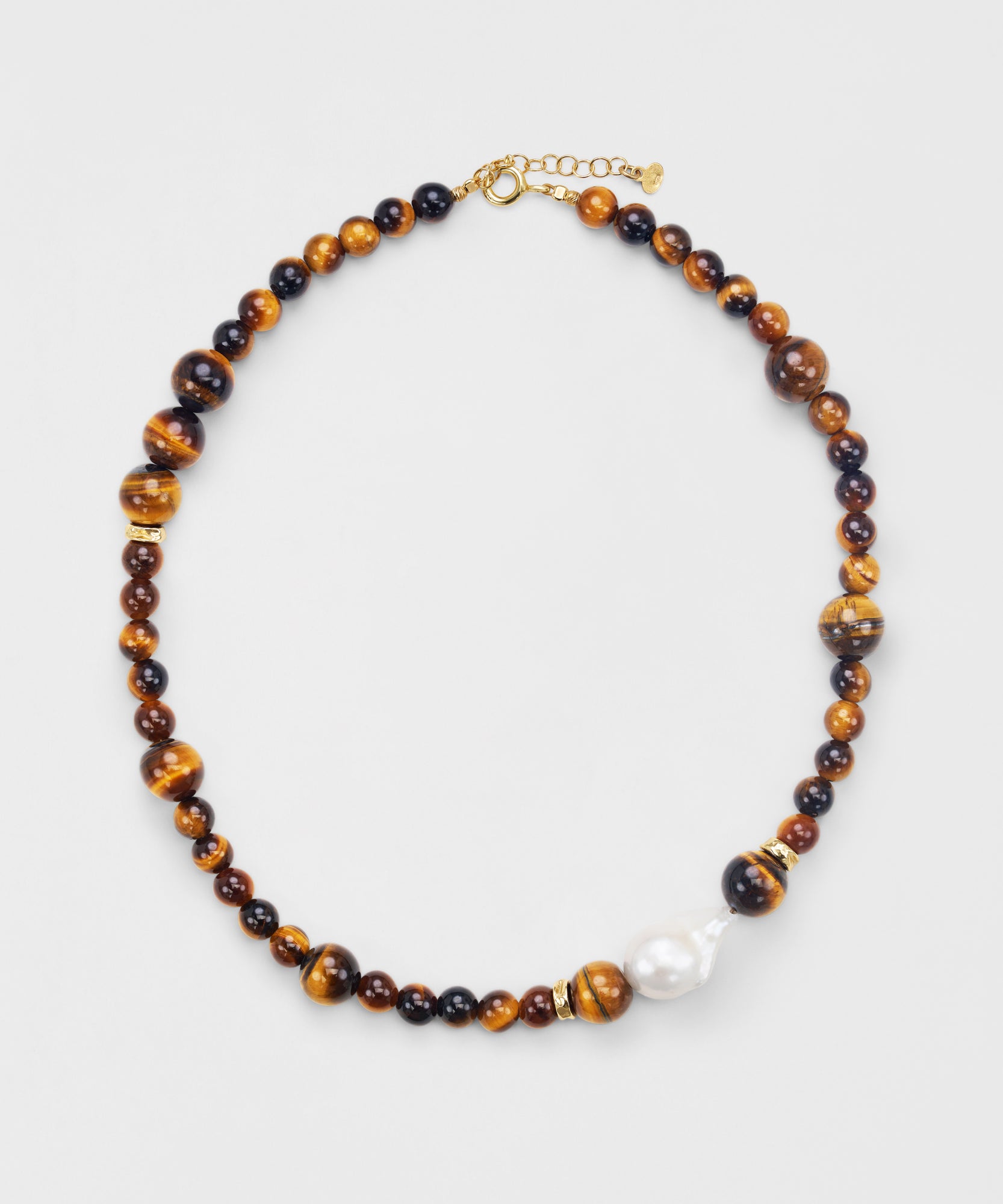 Evelyn Tiger eye Necklace