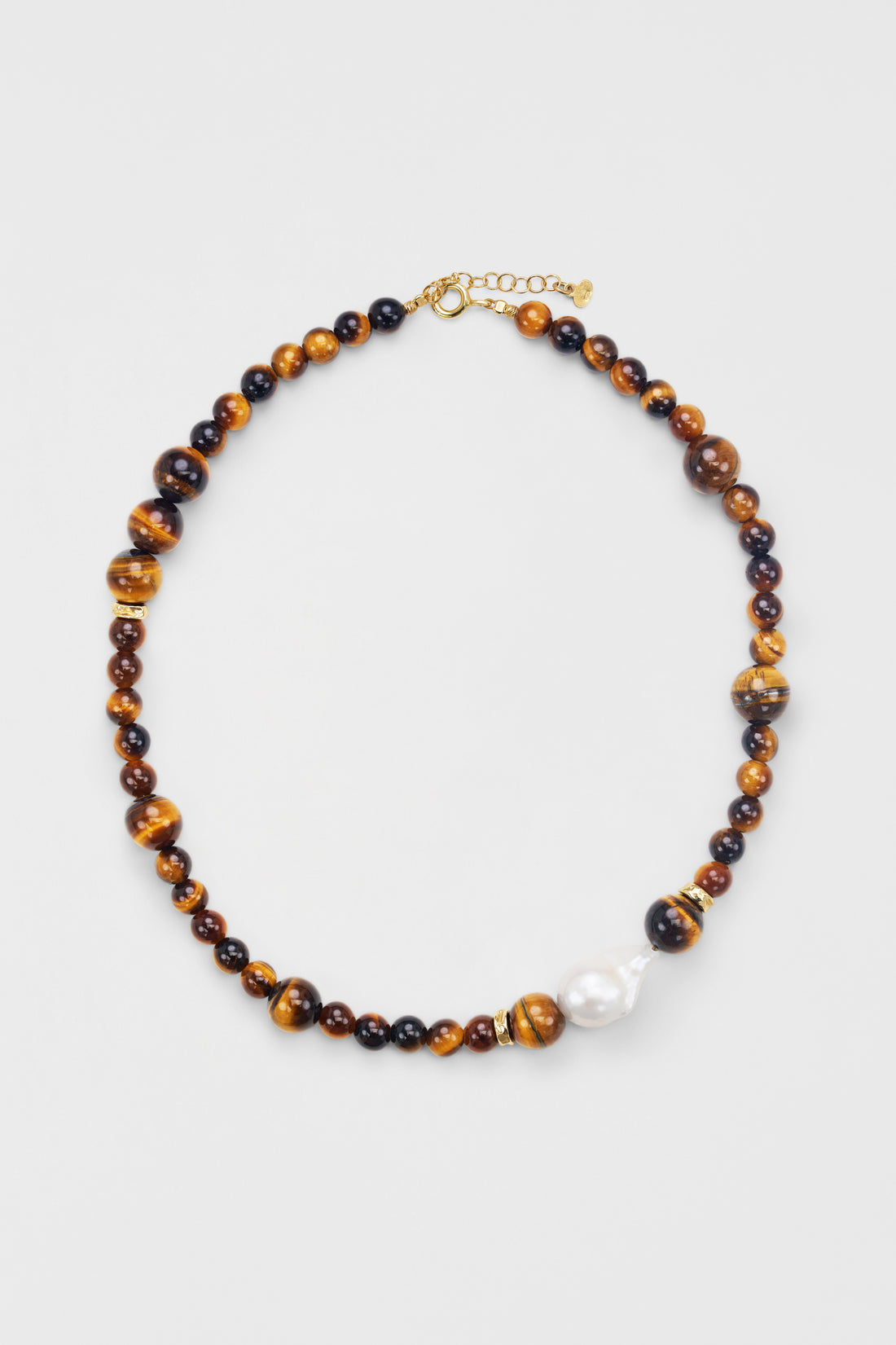 Evelyn Tiger eye Necklace