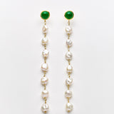 Elga Jade Pearl Earrings