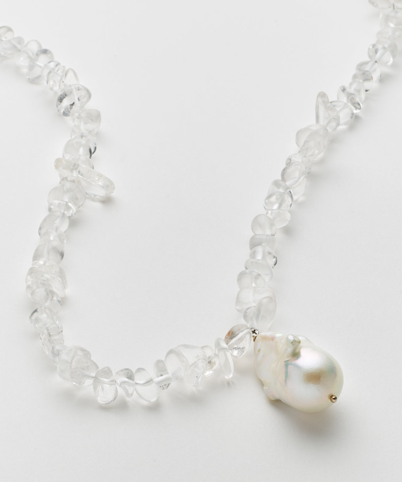 Irvin Crystal Rock Necklace
