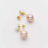 Judit Pink Pearls with Moonstone