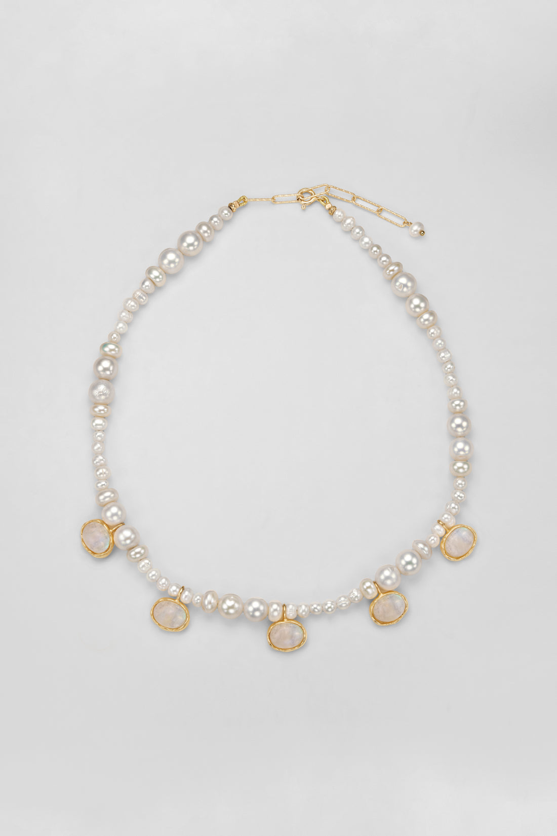 Nova Gemstone Pearl Necklace