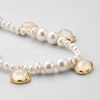 Nova Gemstone Pearl Necklace