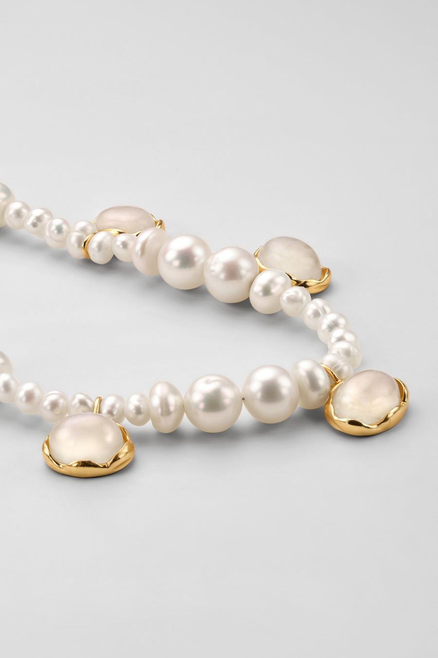 Nova Gemstone Pearl Necklace