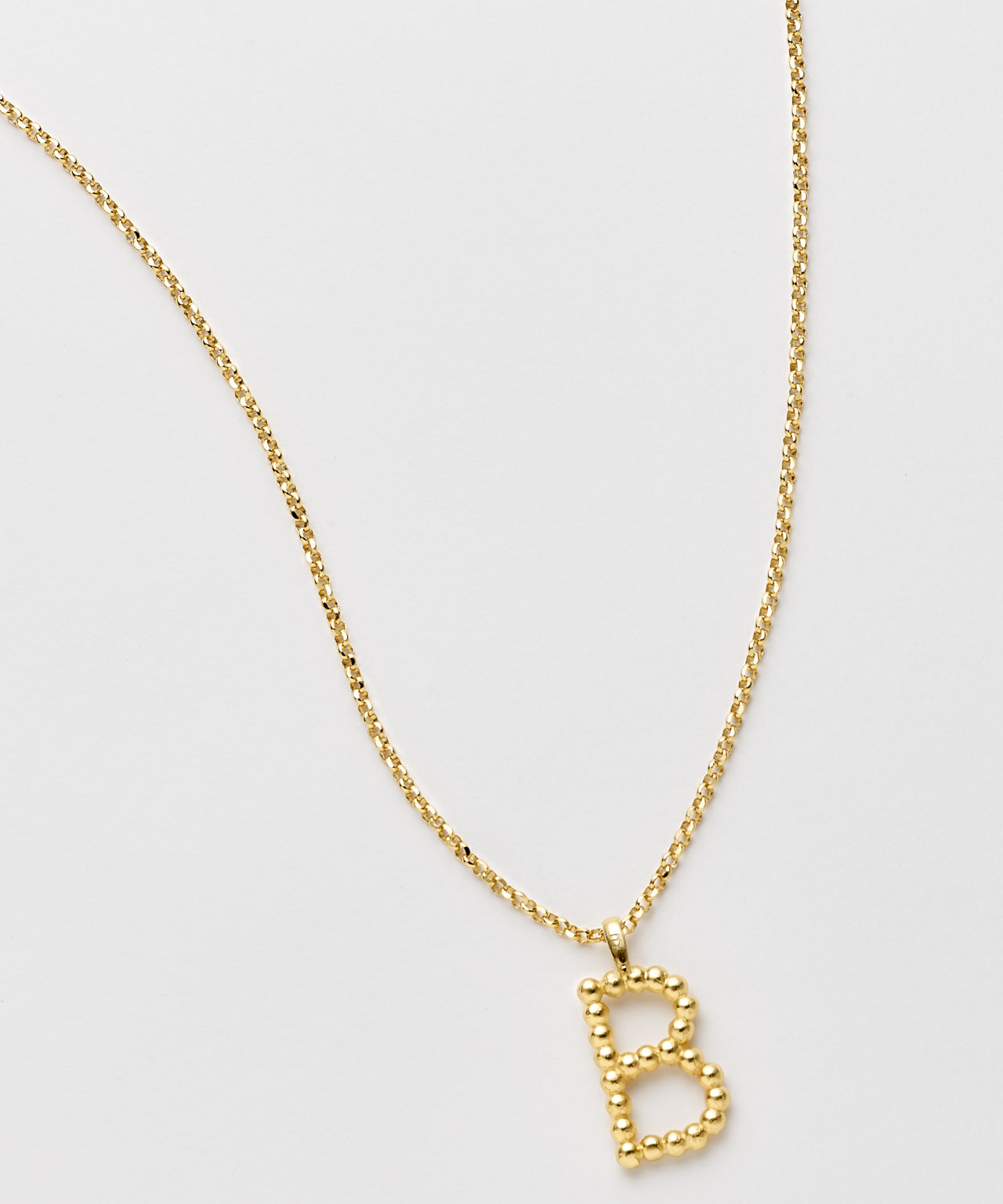 Collana con Pendente Lettera Piccola