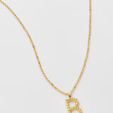 Small Initial Pendant Necklace