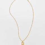 Small Initial Pendant Necklace